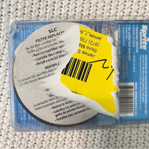 Sprite Shower Filter Replacement Cartridge Model SLC Series Chlorgon - Picture 2 of 4